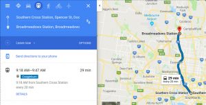 Get Melbourne Airport Map 300x153 